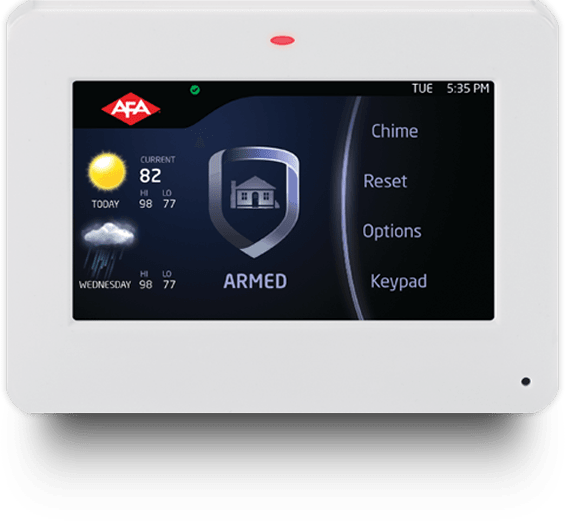 AFA - Reliable intrusion alarm systems
